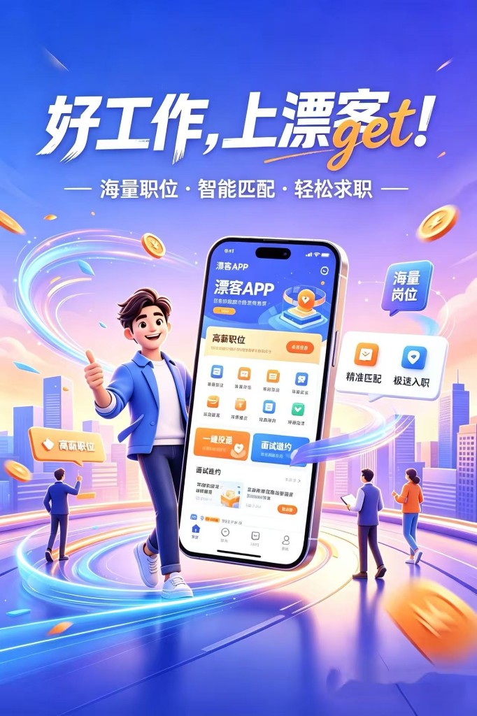 漂客二手交易海报